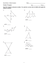 Kuta Similar Triangles Fill Online Printable Fillable Blank Pdffiller