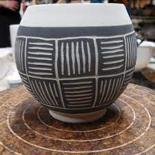 So Far So Good Carved Sgraffito Ceramics Pottery Pottery Handbuilding Sgraffito Ceramics Raku Pottery