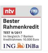 Bei einem gesamtbetrag von 5.598,74 euro zahlen sie 96 monatsraten á 58,33 euro. Ing Diba Ing Diba Kredit Im Kreditvergleich