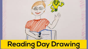National Reading Day In India 2021 Drawing On Reading A Book Poster Making On Reading Books