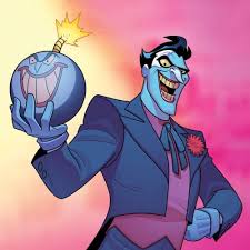 Art From The Batman The Animated Series Gotham Under Siege Board Game Joker Cartoon Joker Art Joker Animated