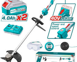 Image of Total Cordless string trimmer and brush cutter TSTLI200285