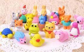 Strange Erasers Cute Animal Eraser Rubber Phone Cartoon Eraser Children Gift Erasers Animal Erasers Pencil Eraser Erasers
