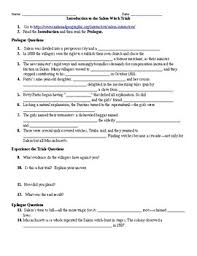 Something broken in the last patch? Salem Witch Trial Activity Worksheets Teachers Pay Teachers