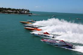 Under overcast skies in huntington beach, 5 boats using weismann drives and. Apba Press Release P1 Superstock