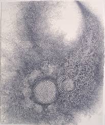 In Hiroyuki Doi S Tiny Circles Expanding Miniature Universes Circle Art Beautiful Abstract Art Romantic Paintings