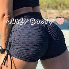 Buy AEEZO Sexy Booty Shorts for Women Butt Lift TIK TOK Leggings Shorts  Scrunch Workout High Waisted Textured Hot Pants at Amazon.in