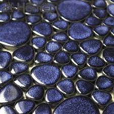 Aliexpress carries many blue glass mosaic bathroom related products, including glass tile wall , 3d , backsplash for kitchen , tile , floor mosaic , mirror. Shipping Free Navy Blue Pebble Ceramic Mosaic Tiles Bathroom Floor Tiles Hme7006 For Wall Floor And Backsplash Mosaic Tiles Tiles Bathroom Tiles Walltiling Bathroom Walls Aliexpress
