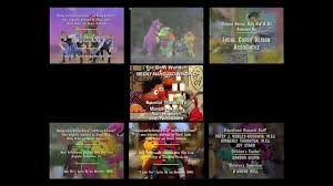It mainly consists of bass and clapping. Barney And Sesame Street Credits Remix Video Dailymotion