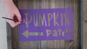 You place your printed words where you want them on your wood. How To Make A Stencil For Wood Signs Weekend Craft