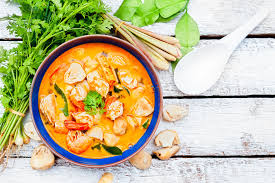 Savory ground chicken mixed with red onion, thai chili, lime juice, and mint leaves. The 10 Healthiest Thai Food Orders According To A Nutritionist