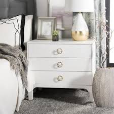 Your bedroom is your retreat, your safe place to relax and unwind after a busy day. Safavieh Lorna White Nightstand Lowes Com Contemporary Nightstand Nightstand Decor Bedroom Night Stands
