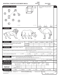 A score of 26 or over is considered to be normal. Moca Test English