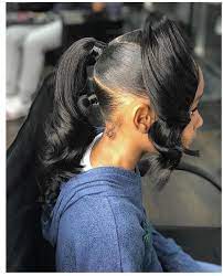 Natural Hair Kids On Instagram Loving This Slick Press N Curl Kids Curly Hairstyles Sleek Ponytail Lil Girl Hairstyles