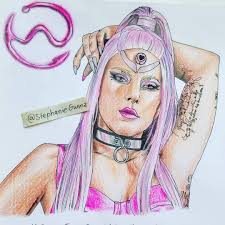 Pin On Lady Gaga Art
