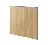 Panel frezowany fornir dębowy 60x60 - Amsterdam L3D