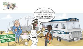 Image result for Qatar CARTOON