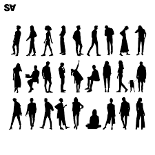 Photoshop Brushes 27 People Silhouettes Studio Alternativi Silhouette Architecture Photoshop Photoshop Illustration