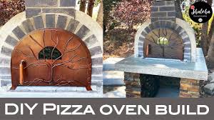 Building a pizza oven door and testing my new lumberjack 6.5 tons log splitter. Diy Pizza Oven Build Youtube
