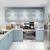 Modern Dark Blue Kitchen