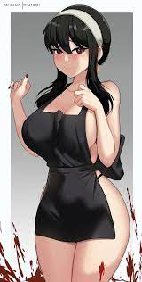 Naked Apron Yor Forger (Hioyami) | Scrolller