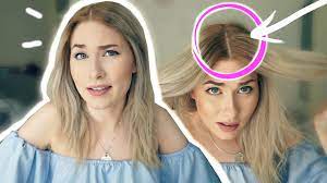 Das kannst du probieren,sowieso ist schon ein ansatz zu sehen. Extremer Haarfail Ansatz Selber Farben Nie Wieder Oder Doch Youtube