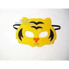 .topeng harimau, gambar topeng hacker seram, gambar topeng hulk, gambar topeng hewan dari kertas karton, gambar topeng hias cantik, gambar topeng iron man, gambar topeng ireng Topeng Hewan Harimau Tiger Topeng Pesta Ulang Tahun Flanel Kostum Shopee Indonesia