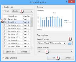 How To Save Chart As Tiff Image In Excel