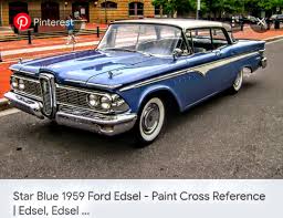 Image result for Star Blue 1959 Edsel