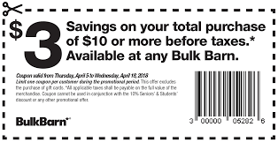 Find bulk barn store locations near you in ontario. Bulk Barn Bulk Barn 3 Off 10 Redflagdeals Com Forums