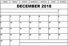 December 2018 Calendar Word Template December2018calendar December2018 Calendars Printable Blank Calendar December Calendar Calendar Printables