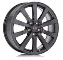 Jantes alliage PLATIN P 58 noir mat | platin-wheels.com