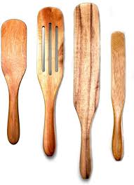 Wooden kitchen utensils as seen on tv. Amazon Com Mad Hungry 4 Piece Acacia Wood Spurtle Set Natural Kitchen Dining In 2021 Wooden Spoon Carving Cooking Kitchen Acacia Wood