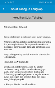 Doa sholat tahajud berbunyi allaahumma lakal hamdu anta qayyumus samaa waati wal ardhi wa dalam bahasa arab sholat sunnah tahajud disebut sebagai sholatun lail yang memiliki arti sholat. Solat Tahajjud Lengkap For Android Apk Download