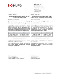 More photos from stage 10 and all other stages below. Mufg Adjustment To Cut Off Time For Other Banks Check And Giro Transactions Through Counter Mufg Bank Jakarta Branch