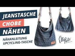 Den trageriemen der jeanstasche können sie entweder aus farblich passendem jeansstoff oder auch aus den. Tasche Aus Jeans Nahen Diy Anleitung Und Video