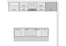This layout works well when the dining table is. Example Of Kitchen Layout Whaciendobuenasmigas