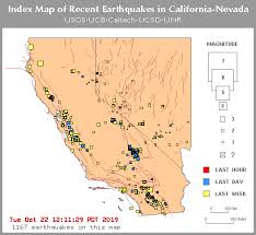 Southern California Earthquake Data Center At Caltech Recent Earthquakes Earthquake Earthquake Data