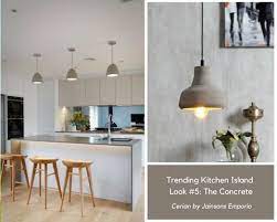 Hanging lights for kitchen island or even house inner surface is not an easy task to complete. Pendants Lights To Design A Pinterest Worthy Kitchen Island Concrete Pendant Light Kitchen Island Lighting Pendant Concrete Pendant