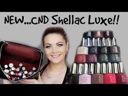 New Cnd Shellac Luxe Gel Nail Polish Exclusive Shades Pr Unboxing