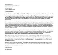 Free 9 It Cover Letter Templates In Pdf Ms Word