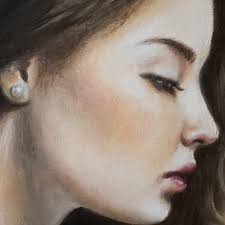 On the back of the old demon Acrylic colors