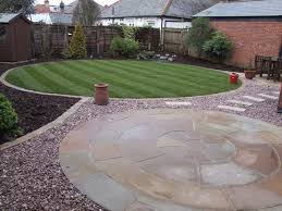 Rear Garden Transformation Crosby L23 Abellandscapes Co Uk Circular Garden Design Lawn Design Circle Patio