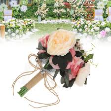 Wedding procession poruwa is an elevated and beautifully decorated wooden platform on which the traditional buddhist marriage ceremony takes place. Wedding Bouquet Bridal Bridesmaid Handmade Artificial Flowers Valentine Floral Buy Sell Online Best Prices In Srilanka Daraz Lk