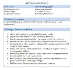 Church Forms And Job Descriptions Smart Church Management Job Description Office Manager Job Description Accounting Jobs