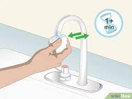 Hard limescale requires a bit more than dish soap. 3 Ways To Clean Limescale Off Taps Wikihow