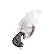 Black And White Feather Tiara Anderson S White Feathers Black And White Tiara