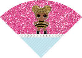 Cone Personalizado Gratuito Lol Boneca Inspire Sua Festa2 Png 1500 1061 Lol Dolls Girl Birthday Party Invitations Lol