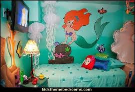 Decorating Theme Bedrooms Maries Manor Little Mermaid Ariel Theme Bedroom Decoracion De Dormitorios Juveniles Decoracion De Muros Diseno De Cama Para Ninos