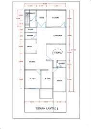 15 Denah Rumah 3 Kamar Tidur Ada Garasi Desain Rumah Denah Rumah Desain Rumah Minimalis